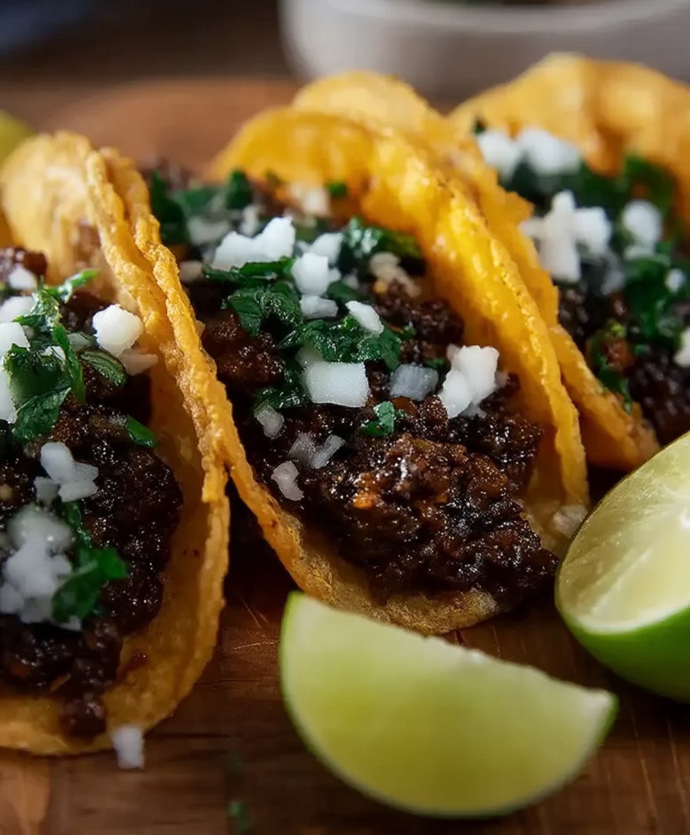 Chorizo Street Tacos