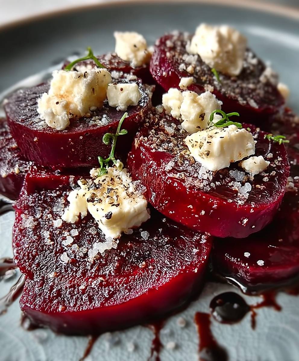 Roasted Beetroot Feta Balsamic