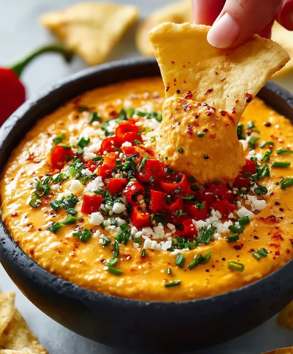Roasted Red Pepper Hummus