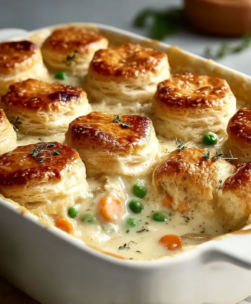 Chicken Pot Pie Casserole