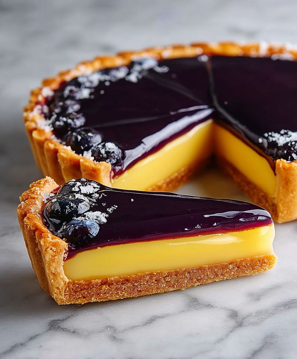 Blueberry Lemon Tart