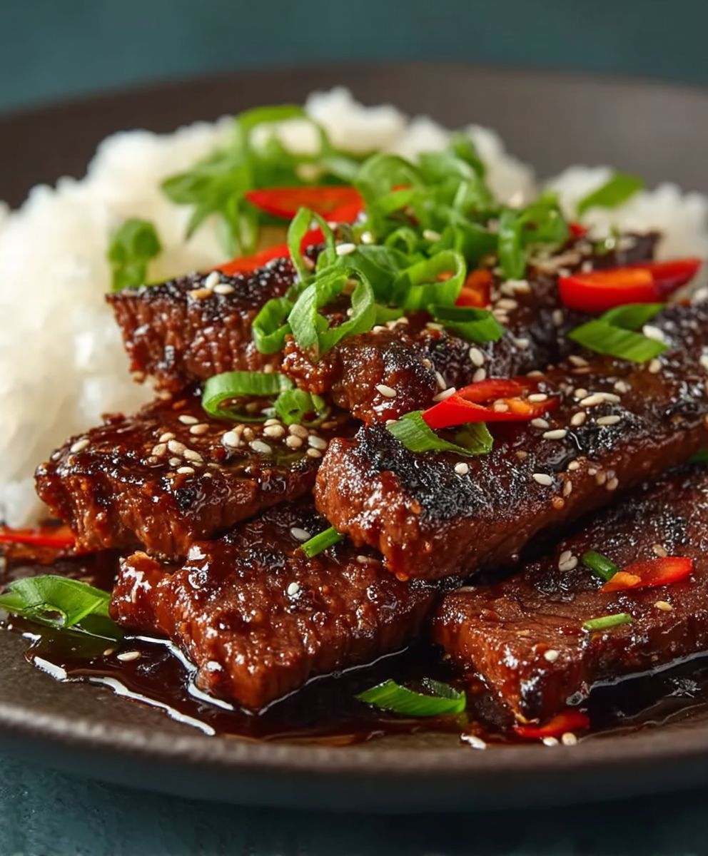 Asian BBQ Maui Beef