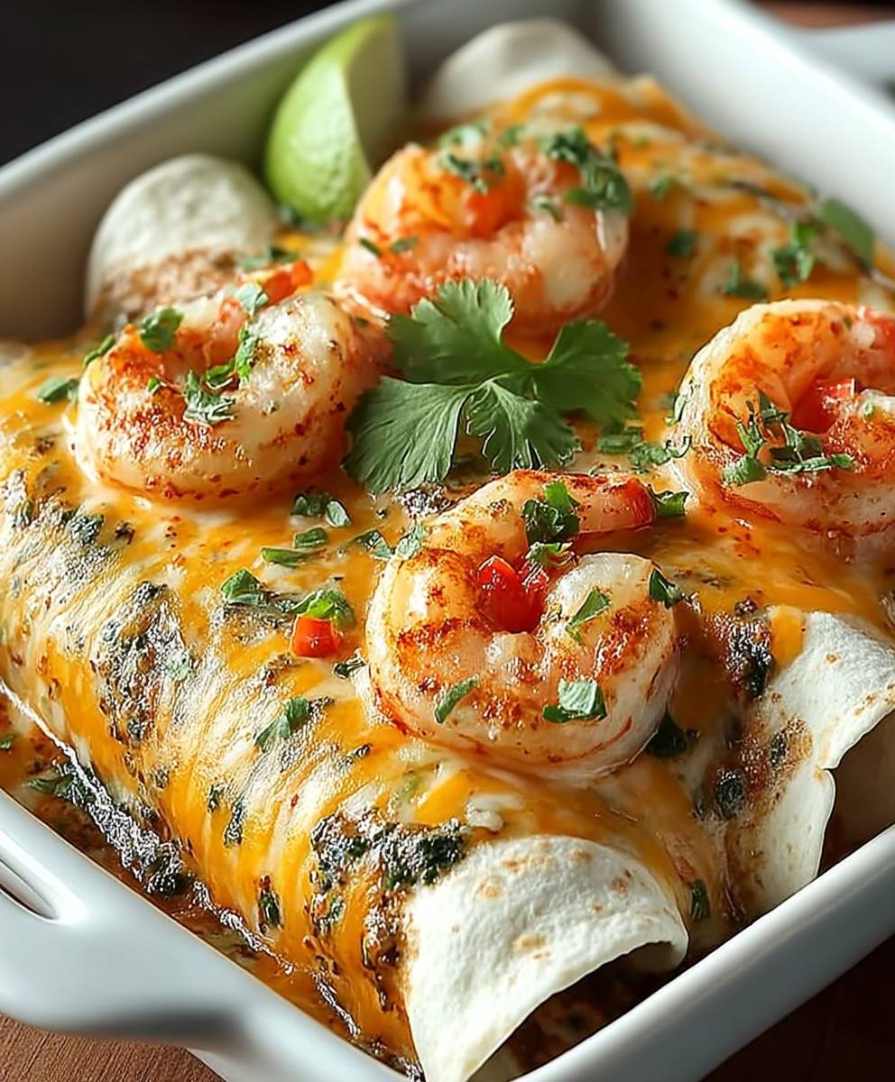Shrimp Enchiladas