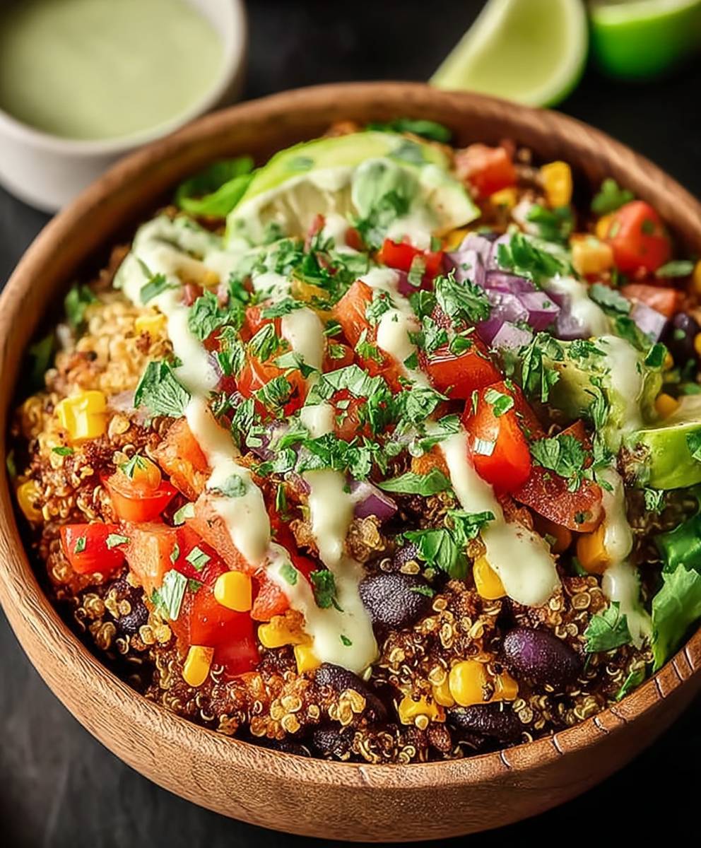 Quinoa taco bowls