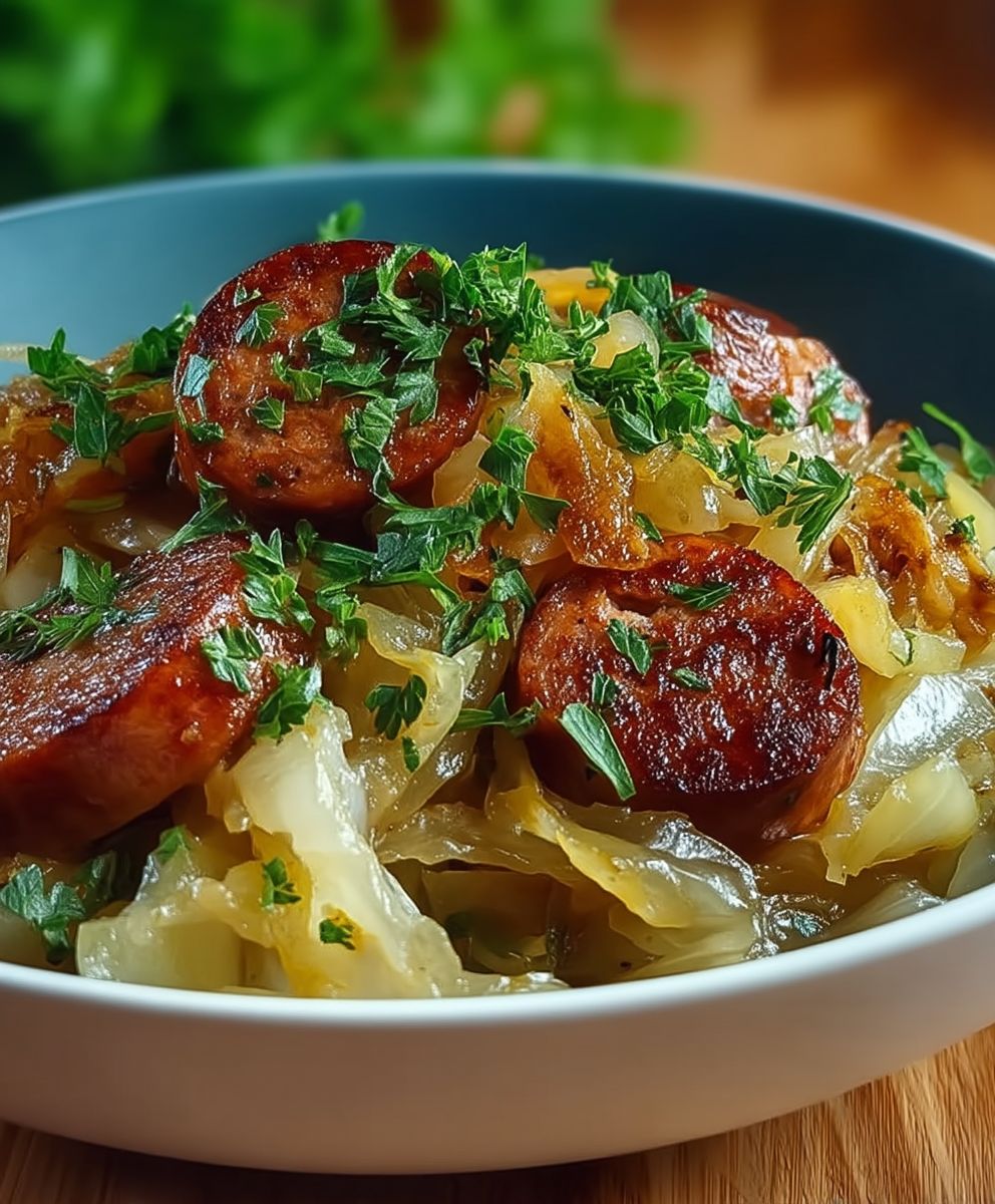 Cabbage and Sausage