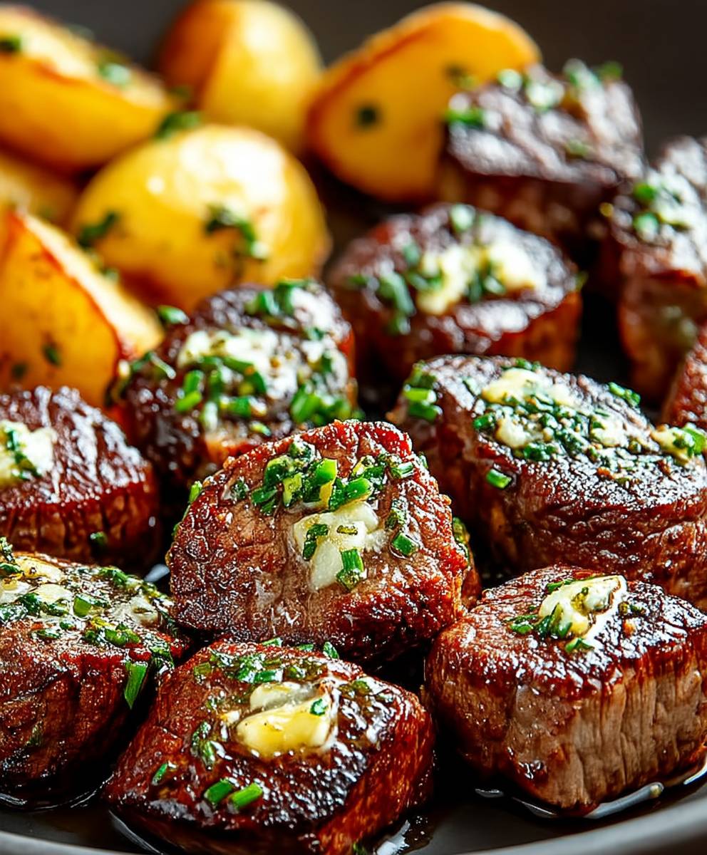 Garlic Butter Steak Bites