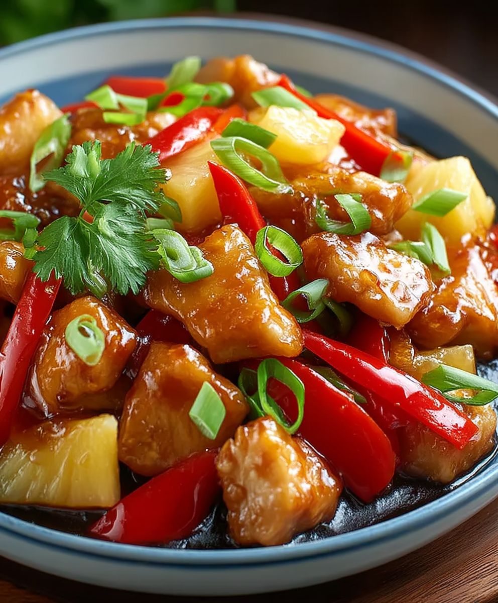 Pineapple Chicken Stir Fry