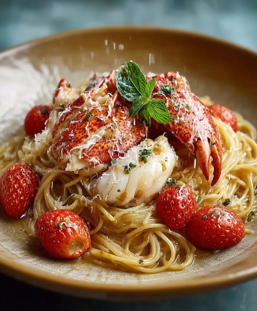 Buttered Lobster Pasta