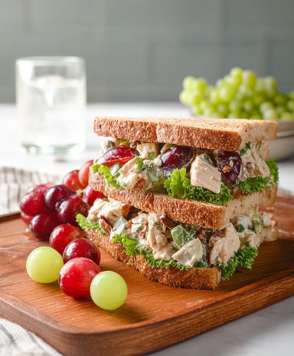 Summer Chicken Salad Grapes