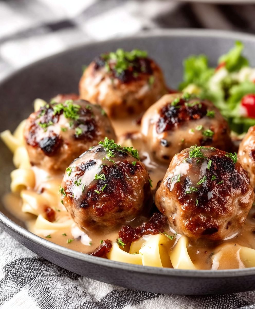 Swedish Meatballs Gravy