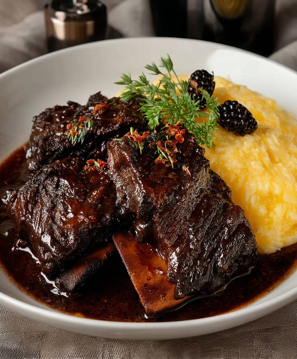 Braised Short Ribs Cabernet