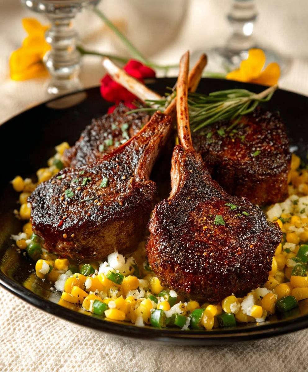 Rosemary Lamb Chops
