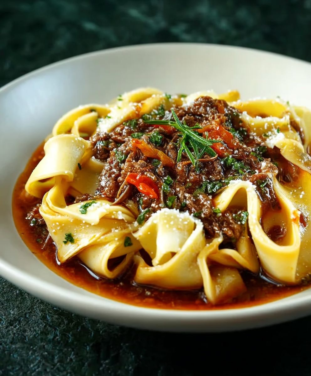 Pappardelle al ragu