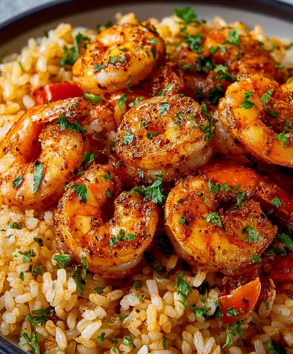 Cajun Shrimp and Rice