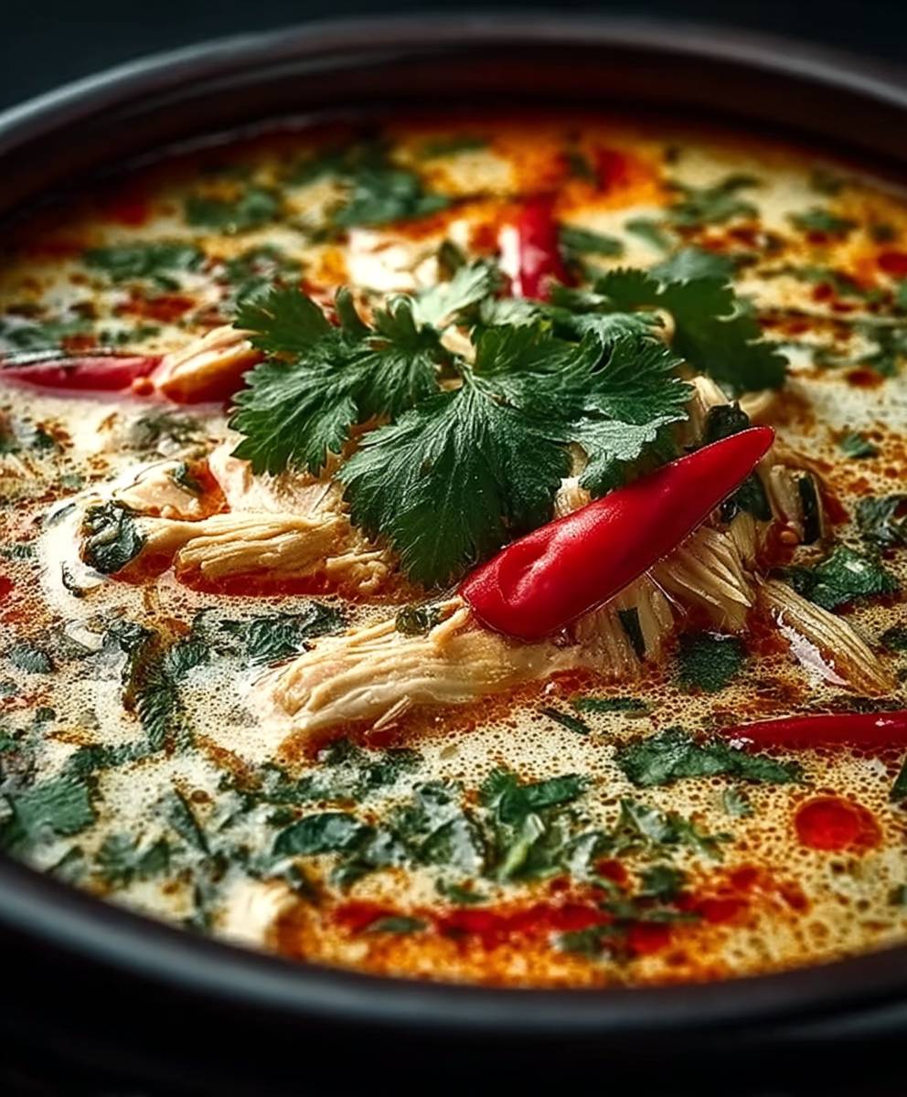 Thai Coconut Chicken Soup