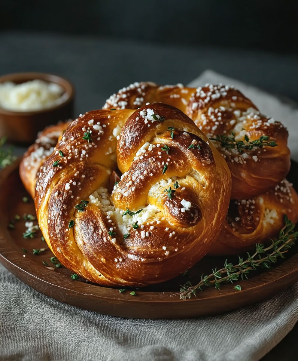 Cheese Stuffed Pretzels
