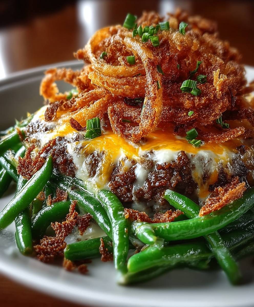 Hamburger Green Bean Casserole