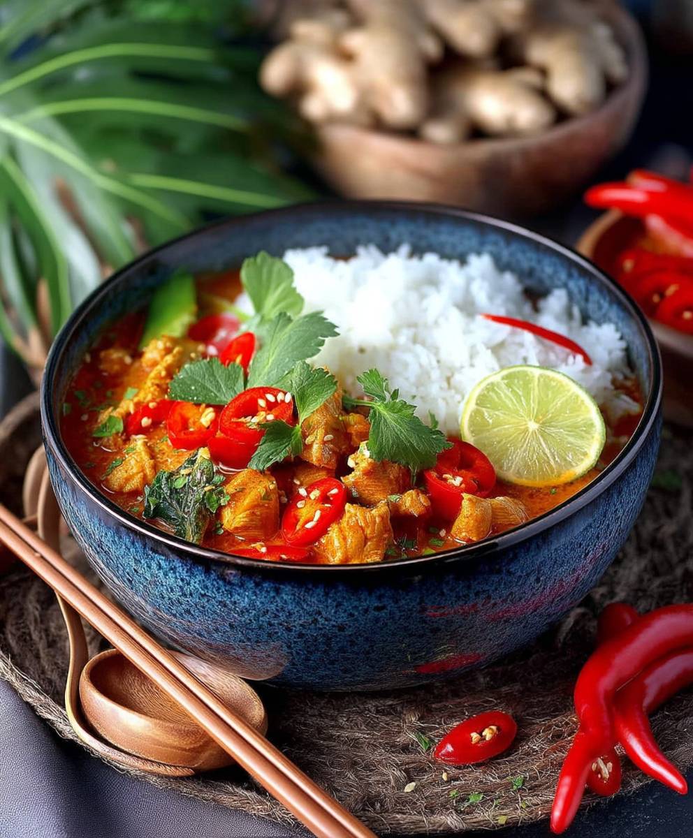 Thai Red Chicken Curry