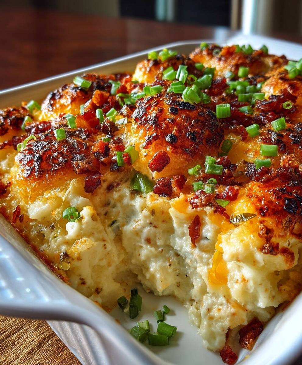 Twice Baked Potato Casserole