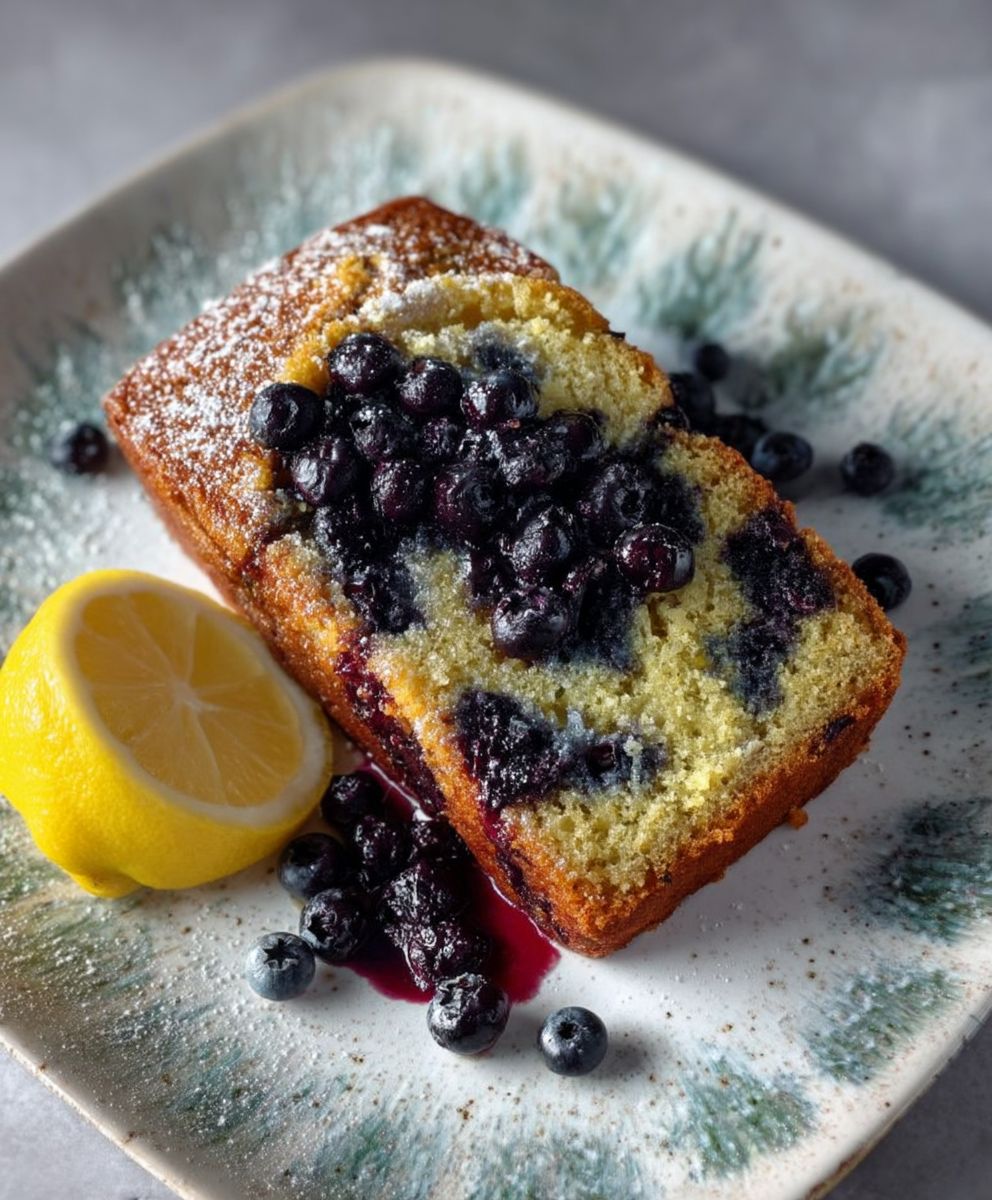 Blueberry Lemon Loaf
