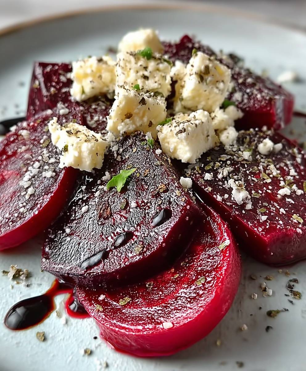 Roasted Beetroot Feta Balsamic