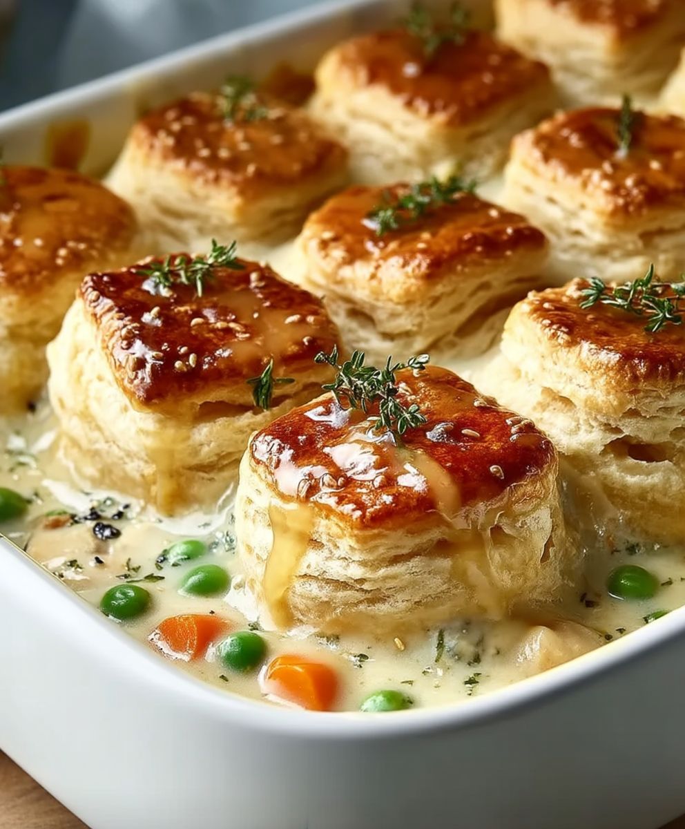 Chicken Pot Pie Casserole