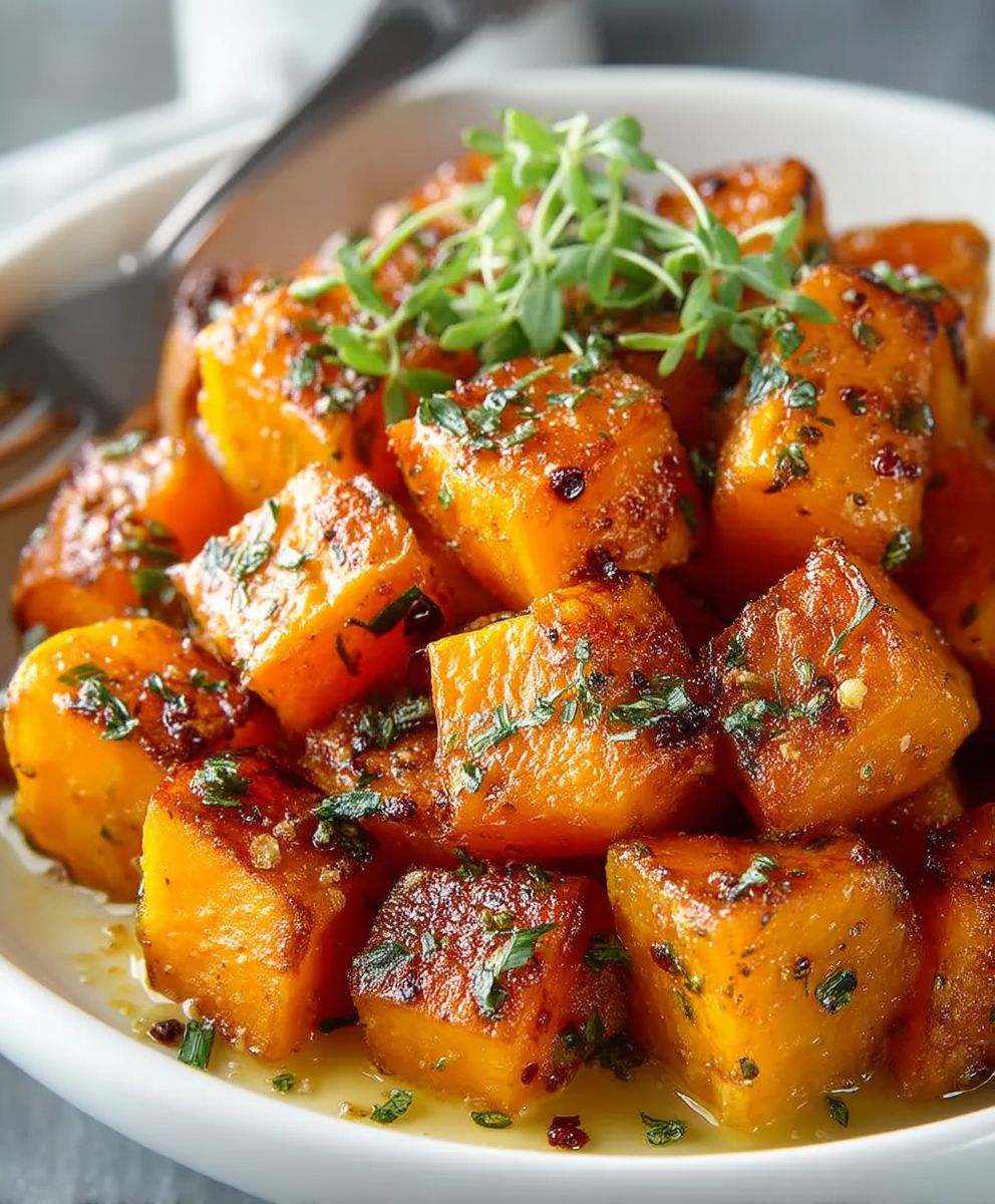 Cinnamon Roasted Butternut Squash