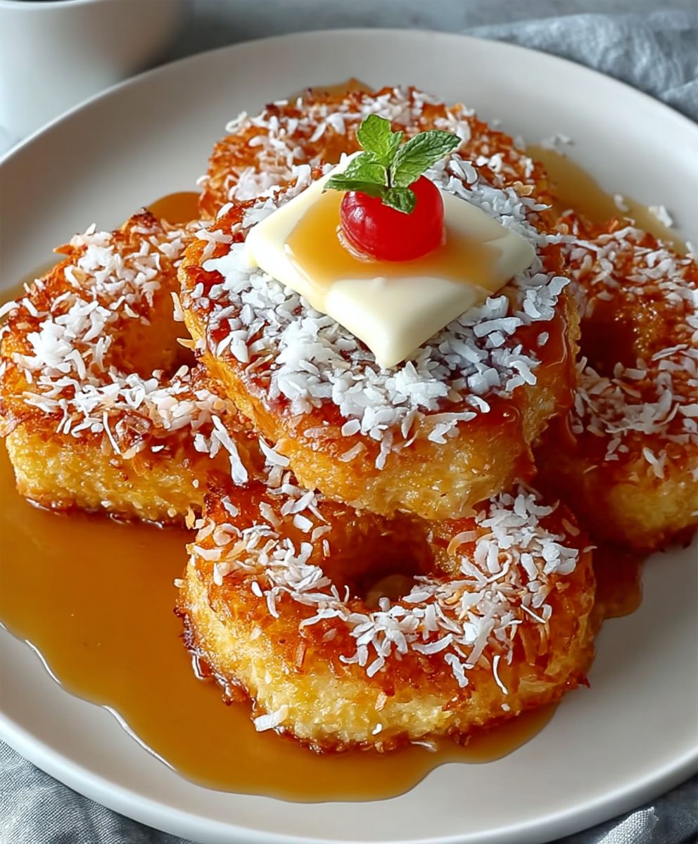 Coconut Crusted French Toast