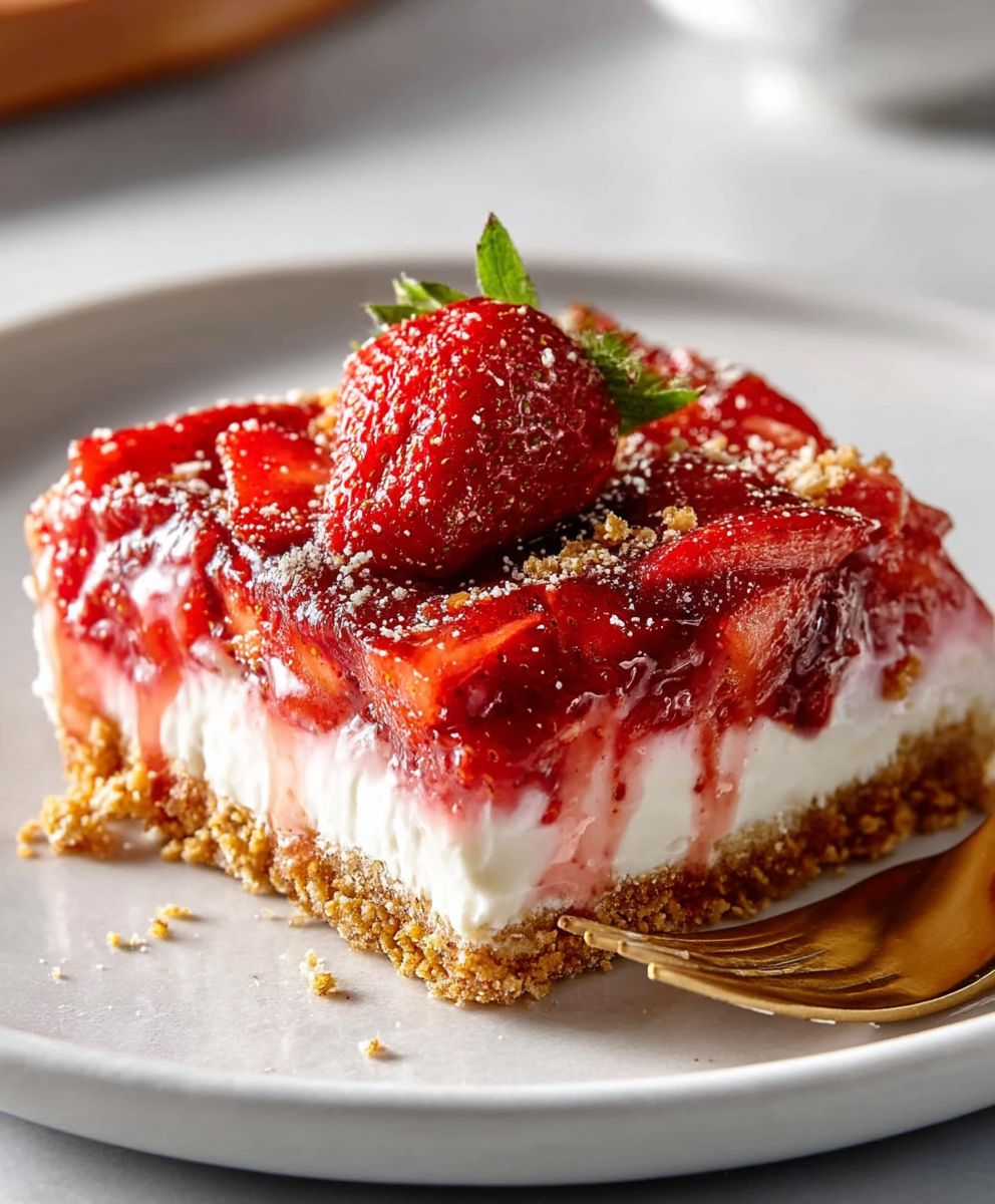 Strawberry Pretzel Salad