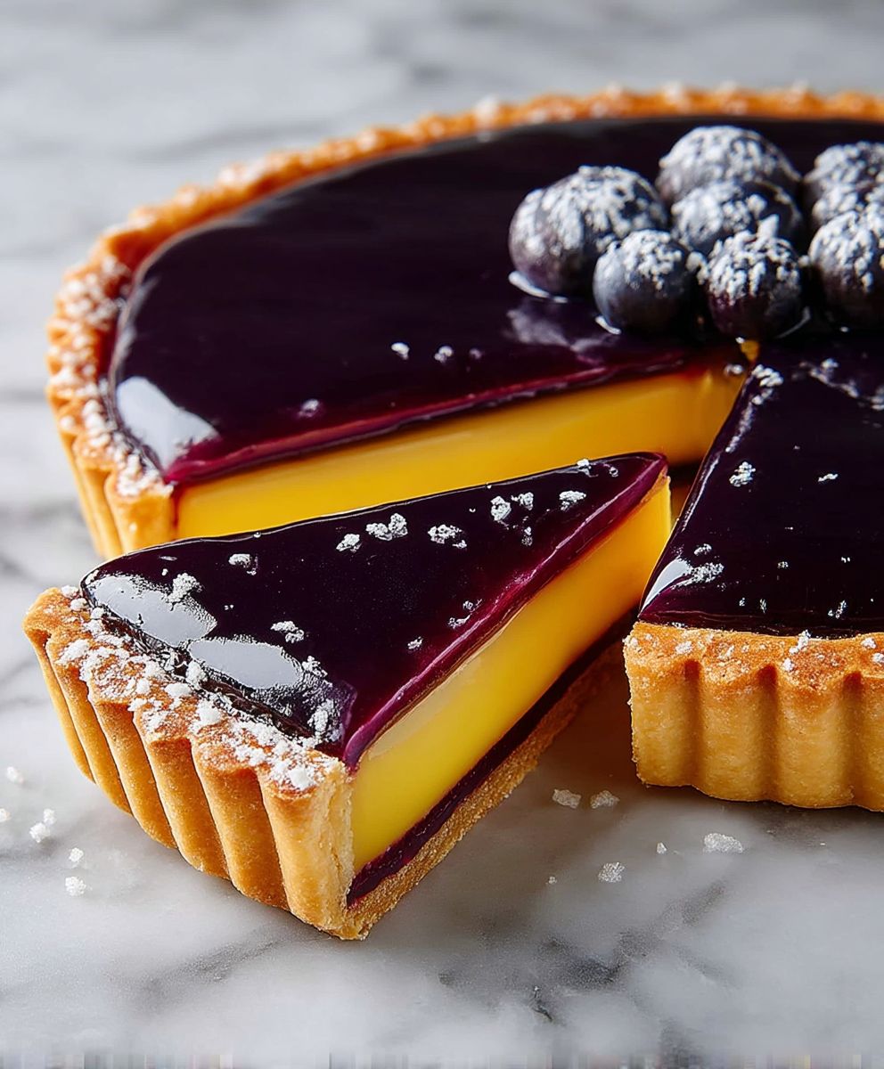 Blueberry Lemon Tart