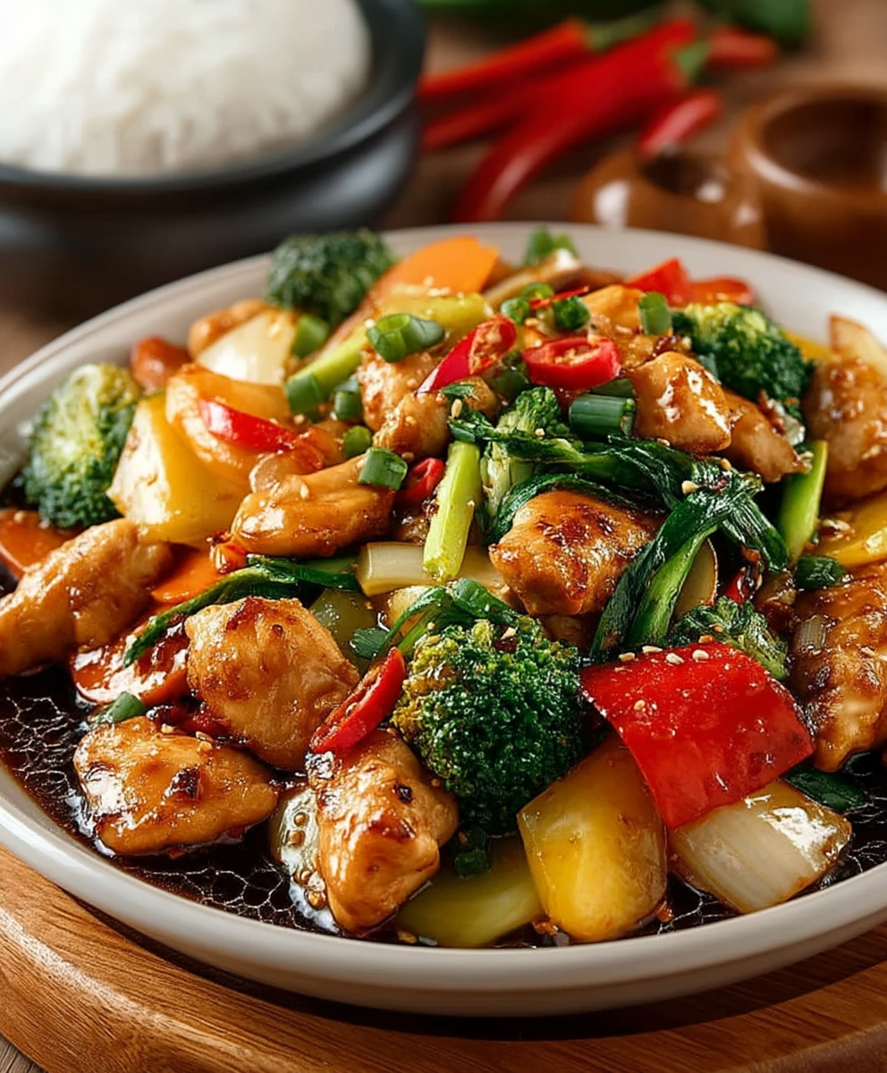 Chicken Vegetable Stir Fry