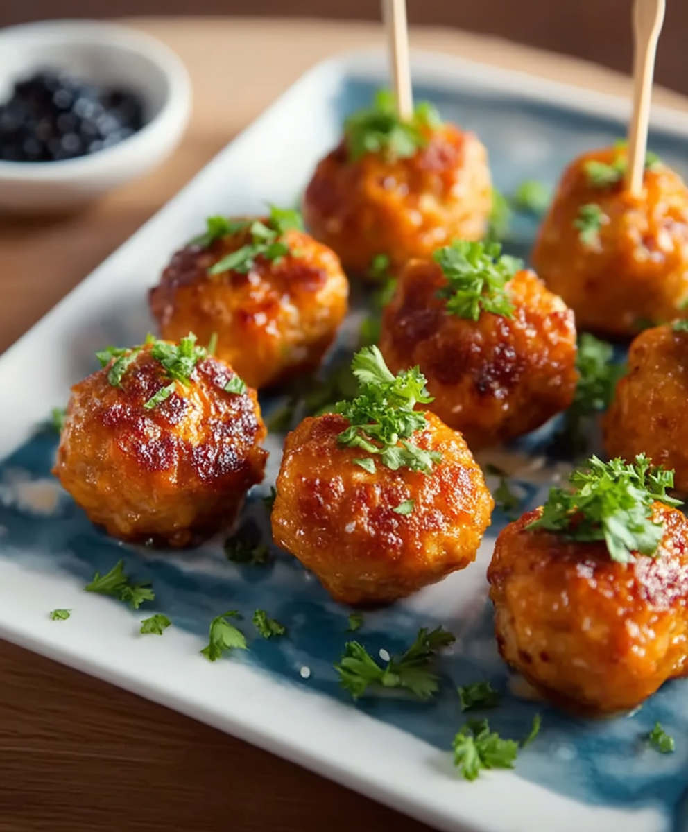 Orange Chicken Meatballs
