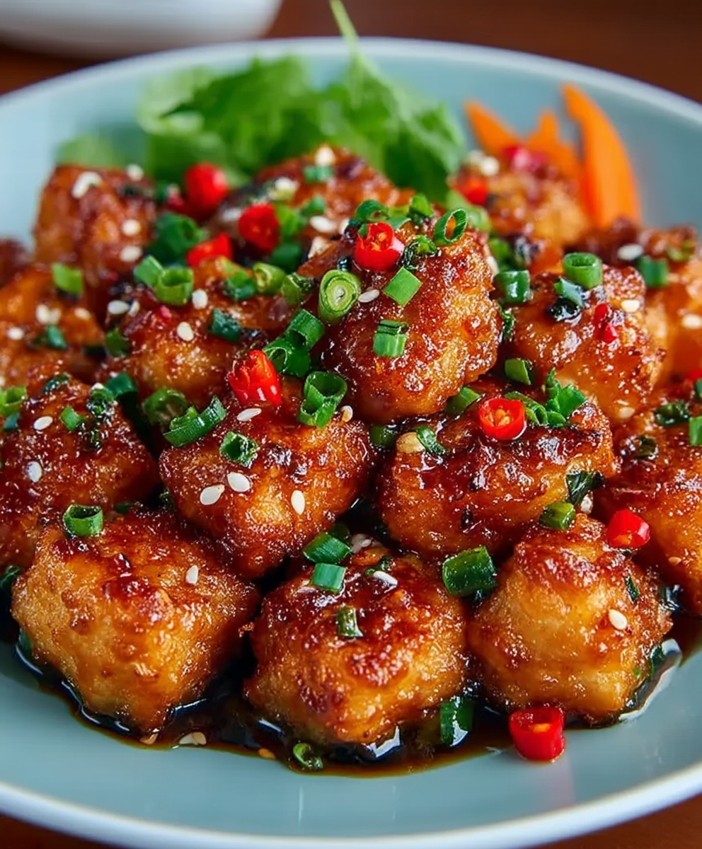 Thai chicken bites