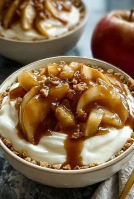 Caramel Apple Pie Yogurt Bowl