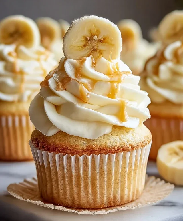 Banana Pudding Cupcakes