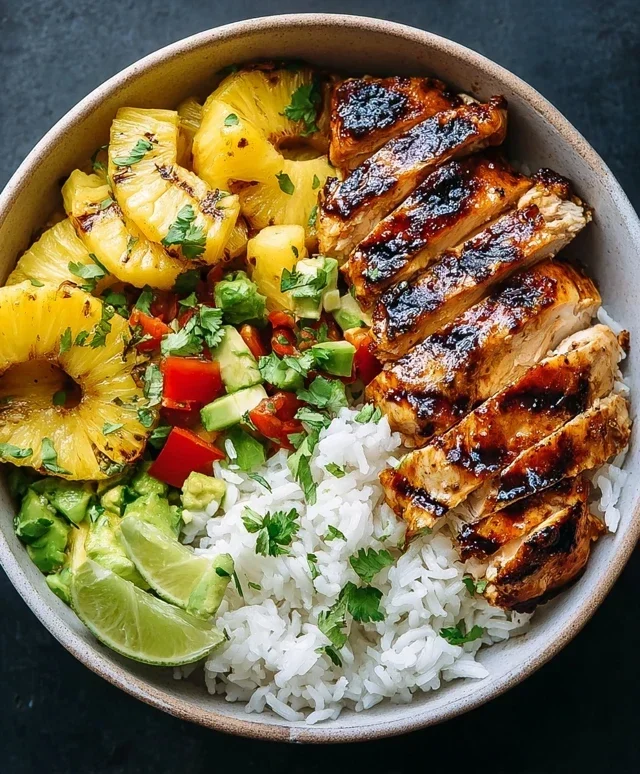 Pineapple Chicken and Rice