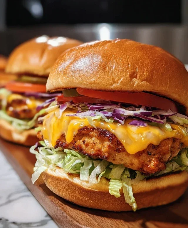 Ground Chicken Smash Burgers