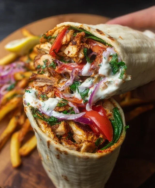 Chicken Shawarma Wrap