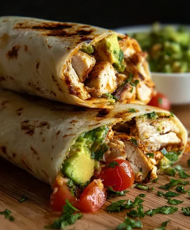 Chicken Avocado Wrap