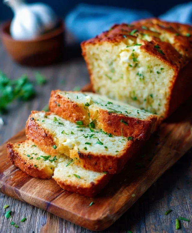 Garlic Butter Keto Bread