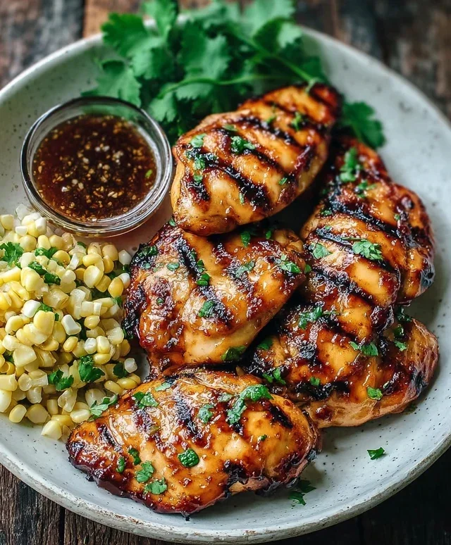 Grilled Hot Honey Chicken