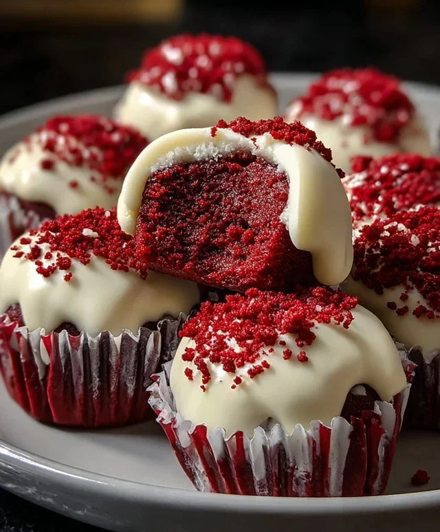Cookies & Cream Red Velvet Bites