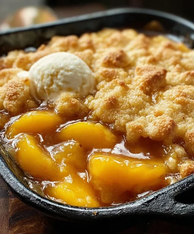 Southern Peach Cobbler