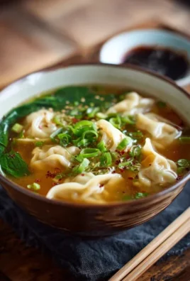 Naked Wonton Soup