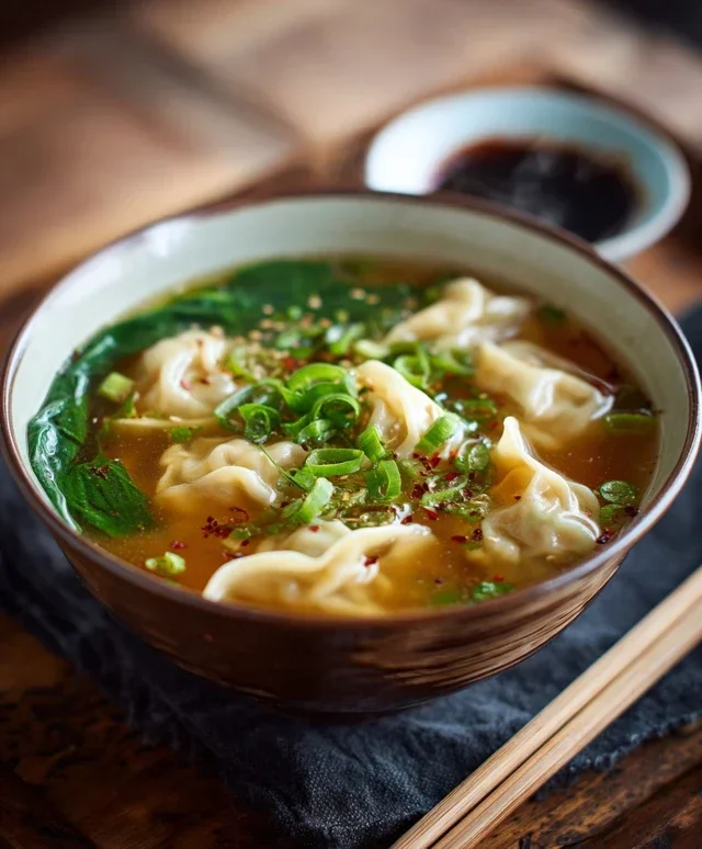 Naked Wonton Soup