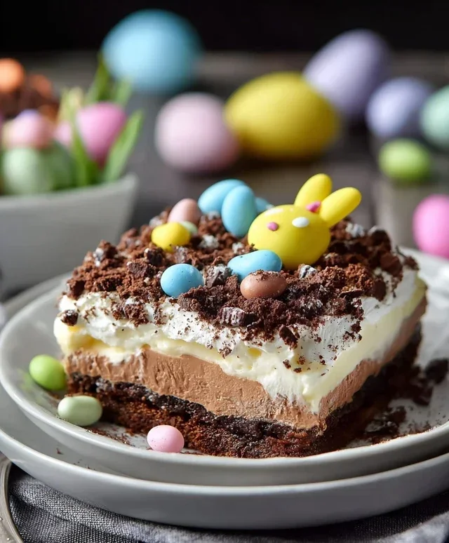 Easter Chocolate Lasagna
