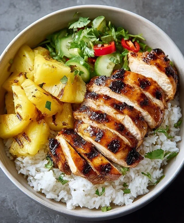 Pineapple Chicken and Rice