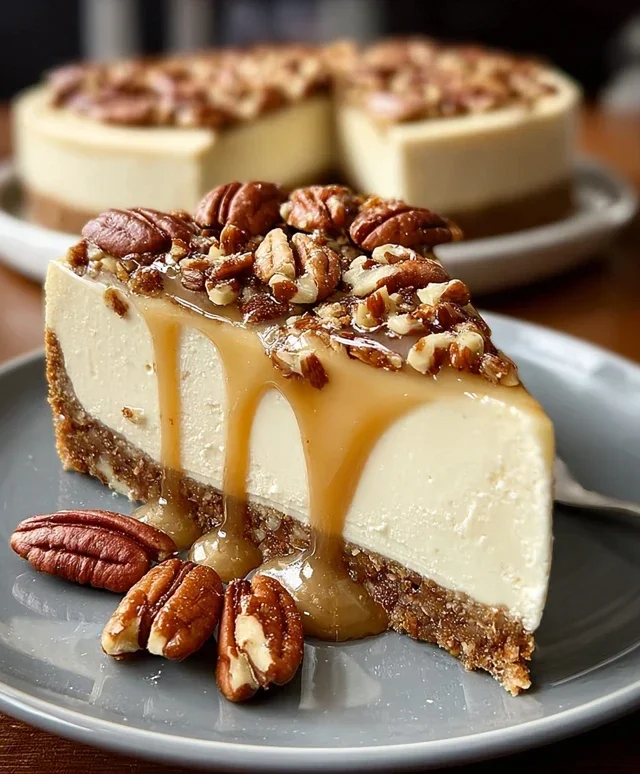 Butter Pecan Cheesecake