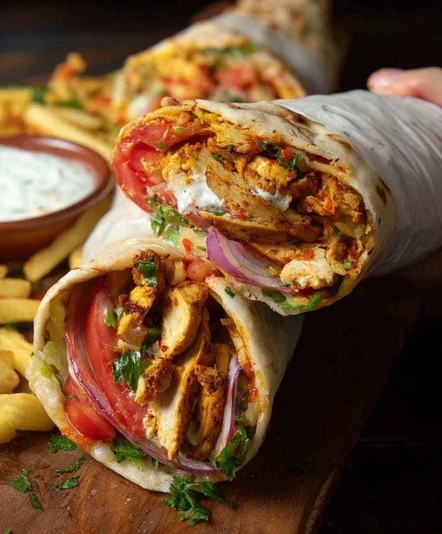 Chicken Shawarma Wrap