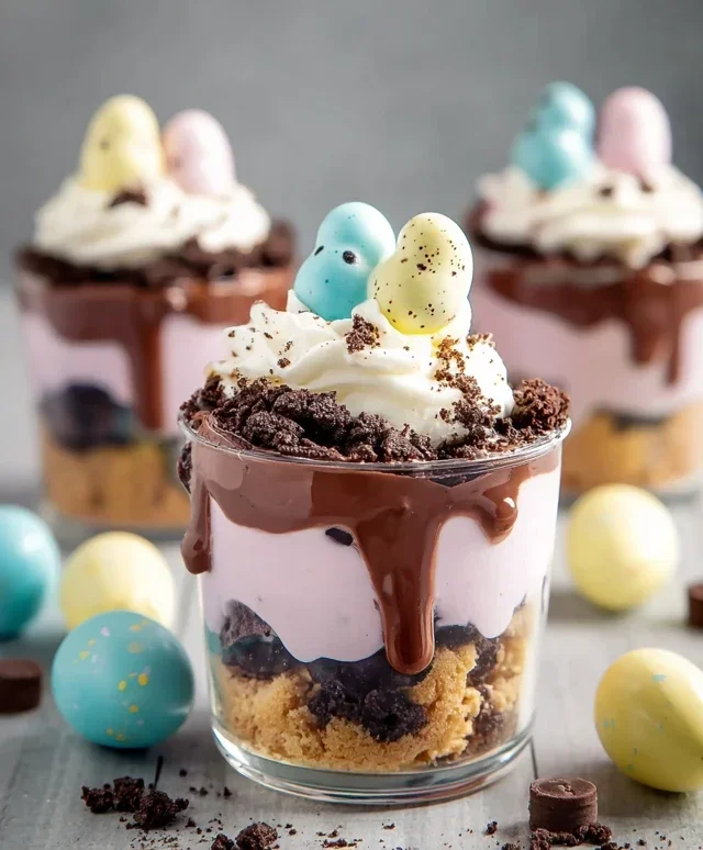 Easter Dirt Cups